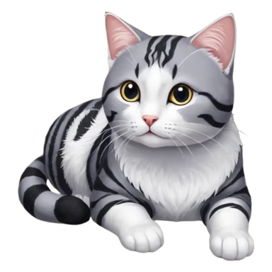 Кот с звездами в глазах sticker