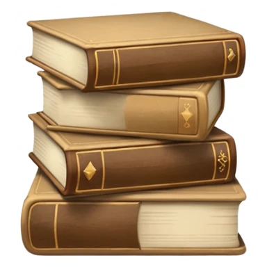 Beige books AESTHETIC  sticker