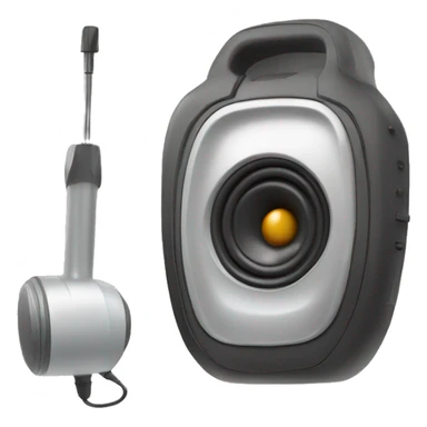 The Universal Ear recording device for recording metaphonic sound. sticker