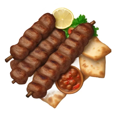 Traditional Sarajevo cevapi  sticker