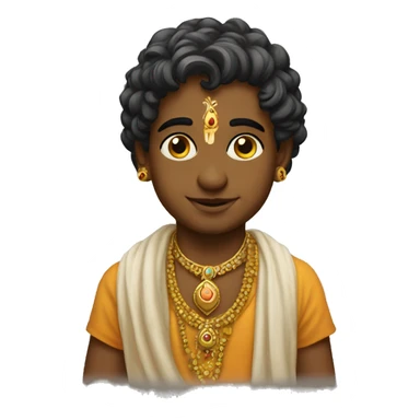 Little Krishna  sticker