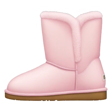 light pink uggs sticker