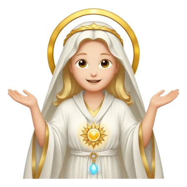 ser divino de luz sticker