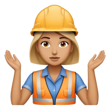 female labour worker fainted sticker