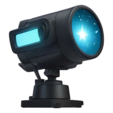 stars projector sticker