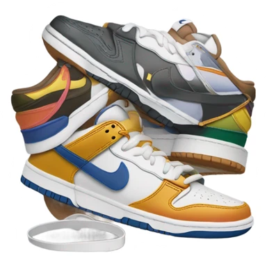 Nike dunks sticker