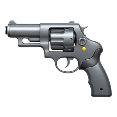 Scary emoji w gun sticker