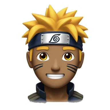 Naruto character sticker