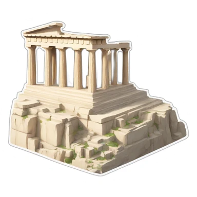 Acropolis sticker