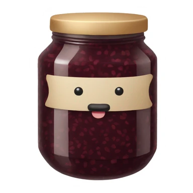 a jar of tapenade sticker