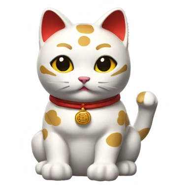 Maneki neko sticker