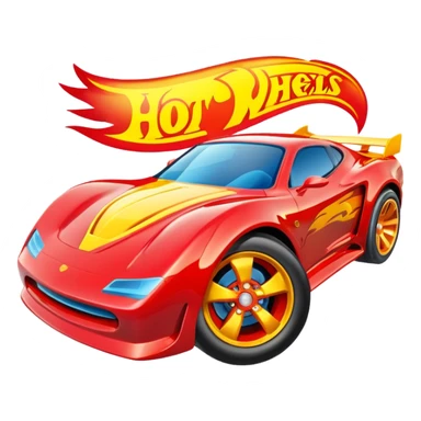 logo hot wheels sticker