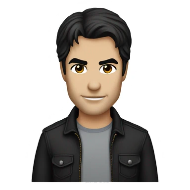 damon salvatore from vampire diaries sticker