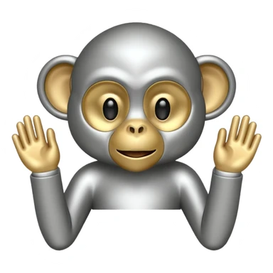 EDM Monkey  sticker