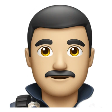 policia tactico sticker