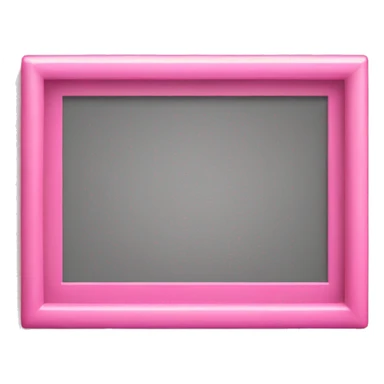 Pink photo frame  sticker