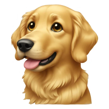 Gold retriever  sticker