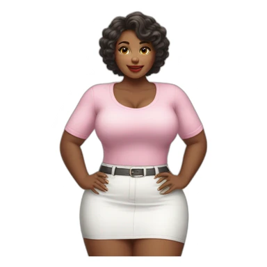 curvy-beauty-in-small-skirt-butt-white-socks прыгает с парашютом sticker