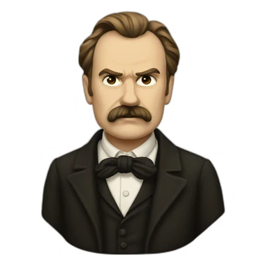 nietzsche sticker