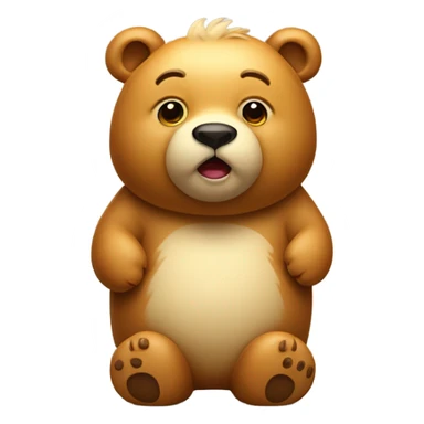 russian vinni puh sticker