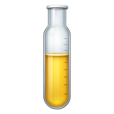 urine test tube sticker