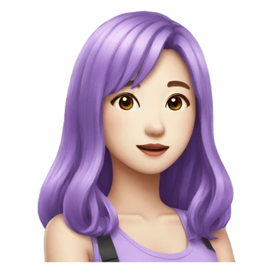 park jieun purple sticker