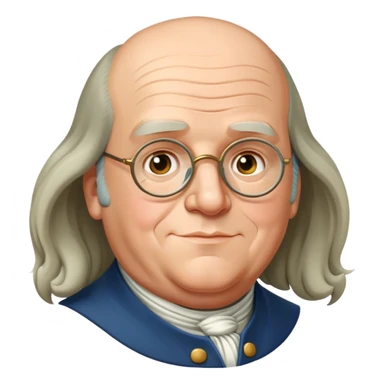 Benjamin Franklin sticker
