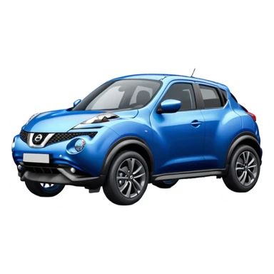 Blue nissan juke  sticker
