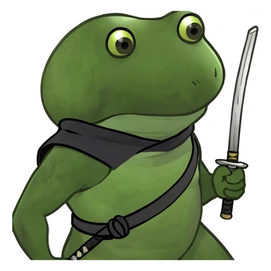 frog-assasin sticker