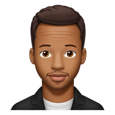 Marlon Wayans with dark brown hair sticker
