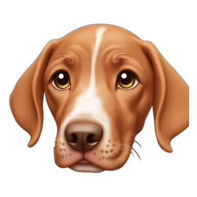 Vizsla dog pup  sticker