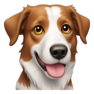 border collie beagle sticker