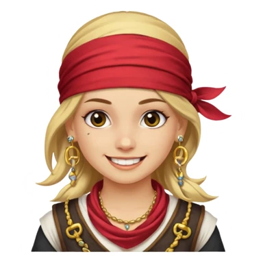 Une Princesse Pirates rebelles sticker