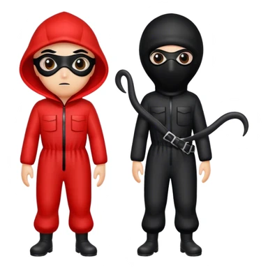 Squid game guard sticker