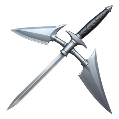 Flying rijine kunai sticker