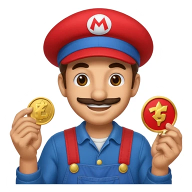 Mario bross sticker
