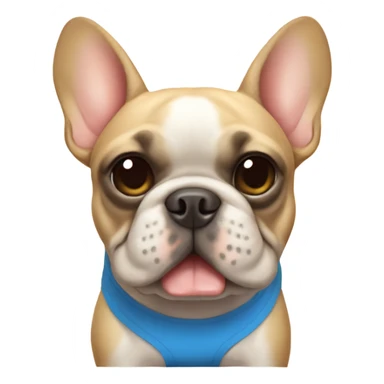 French bulldog in board shorts sticker