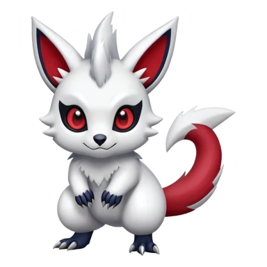 Shiny Furret-Absol-Zangoose-Hybrid (Full body) sticker