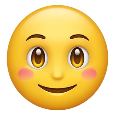 A smirking emoji sticker