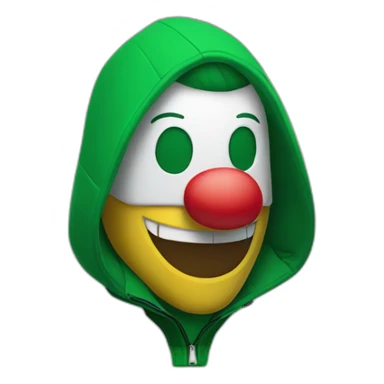 Joker with Lacoste puffer jacket sticker