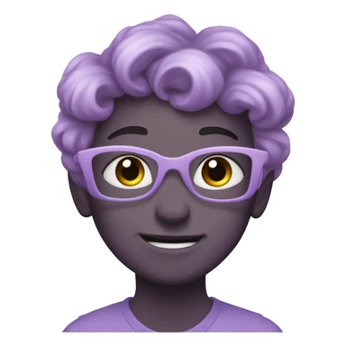 Lilac three sparks sticker