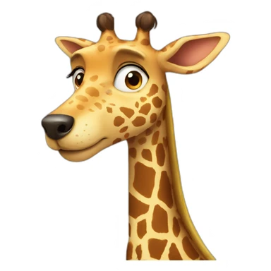 Doggiraffe perfection   sticker