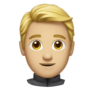 persona con gesto burlon sticker