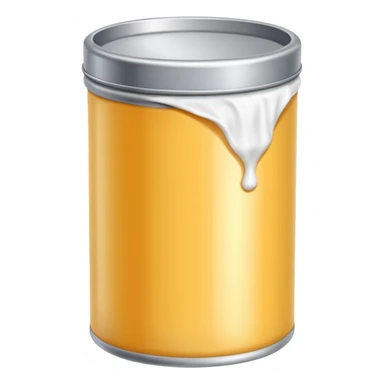 baking powder cylinder sticker