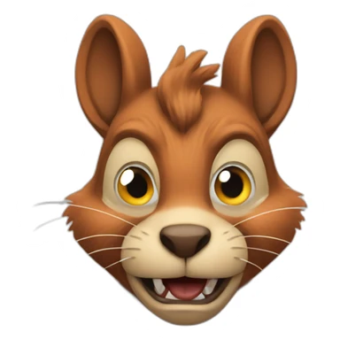 Brutal Squirrel sticker