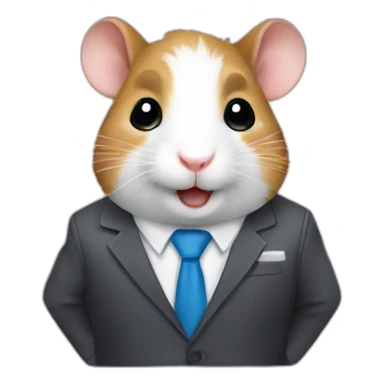 Business Hamster sticker