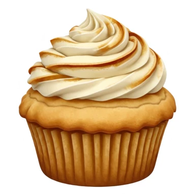 super realistic apple pie cupcake sticker