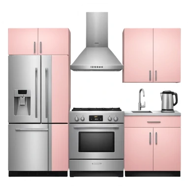 Hellrosa kitchen ait sticker