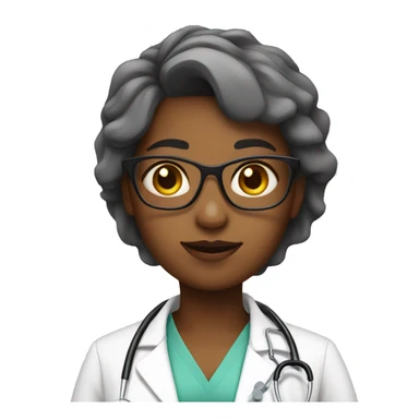 Chick doctor sticker