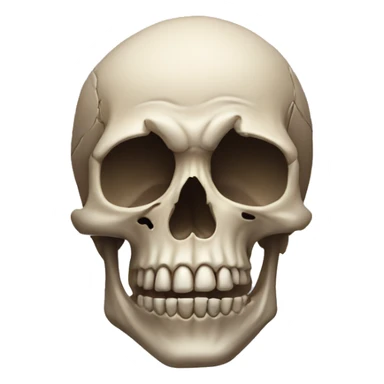 Dead skull sticker